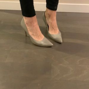 Nine West gray heel. Size 8.5